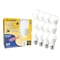 Miracle Led Bug Light Wide Angle Yellow Amber: A19, 60 W INC/13 W CFL Watt Eq., 120 V AC, 9 W Watts, LED, PK 12 607164 - alternate 1